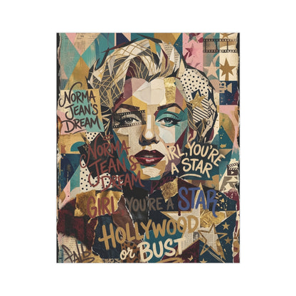 'Norma Jean's Dream / Hollywood or Bust' Unframed Print