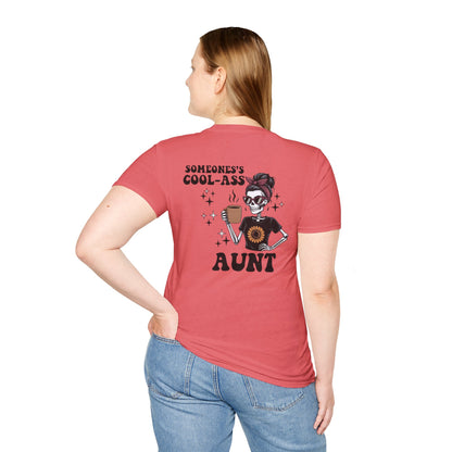 Cool Aunt Club T-Shirt — "Someone's Cool-Ass Aunt" Graphic Tee