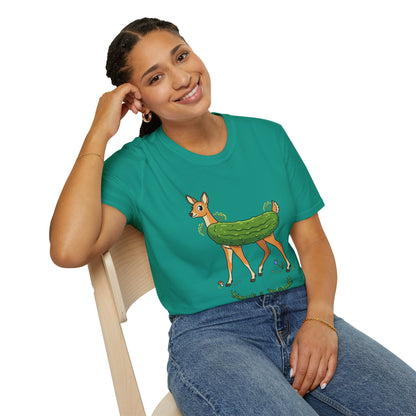 Dill Doe T-Shirt — Cute Pickle Deer Graphic Tee