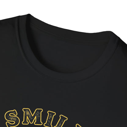 Wine Smile T-Shirt — "Smile I Found Wine" Retro Smiley Tee