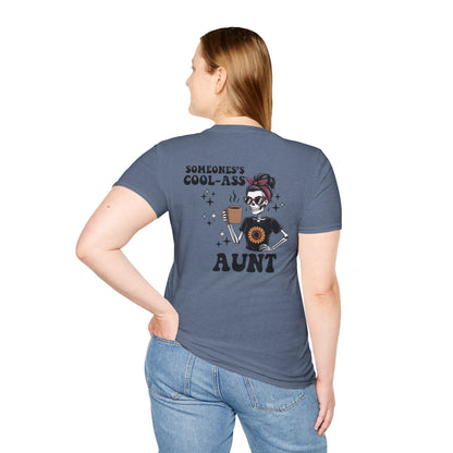 Cool Aunt Club T-Shirt — "Someone's Cool-Ass Aunt" Graphic Tee