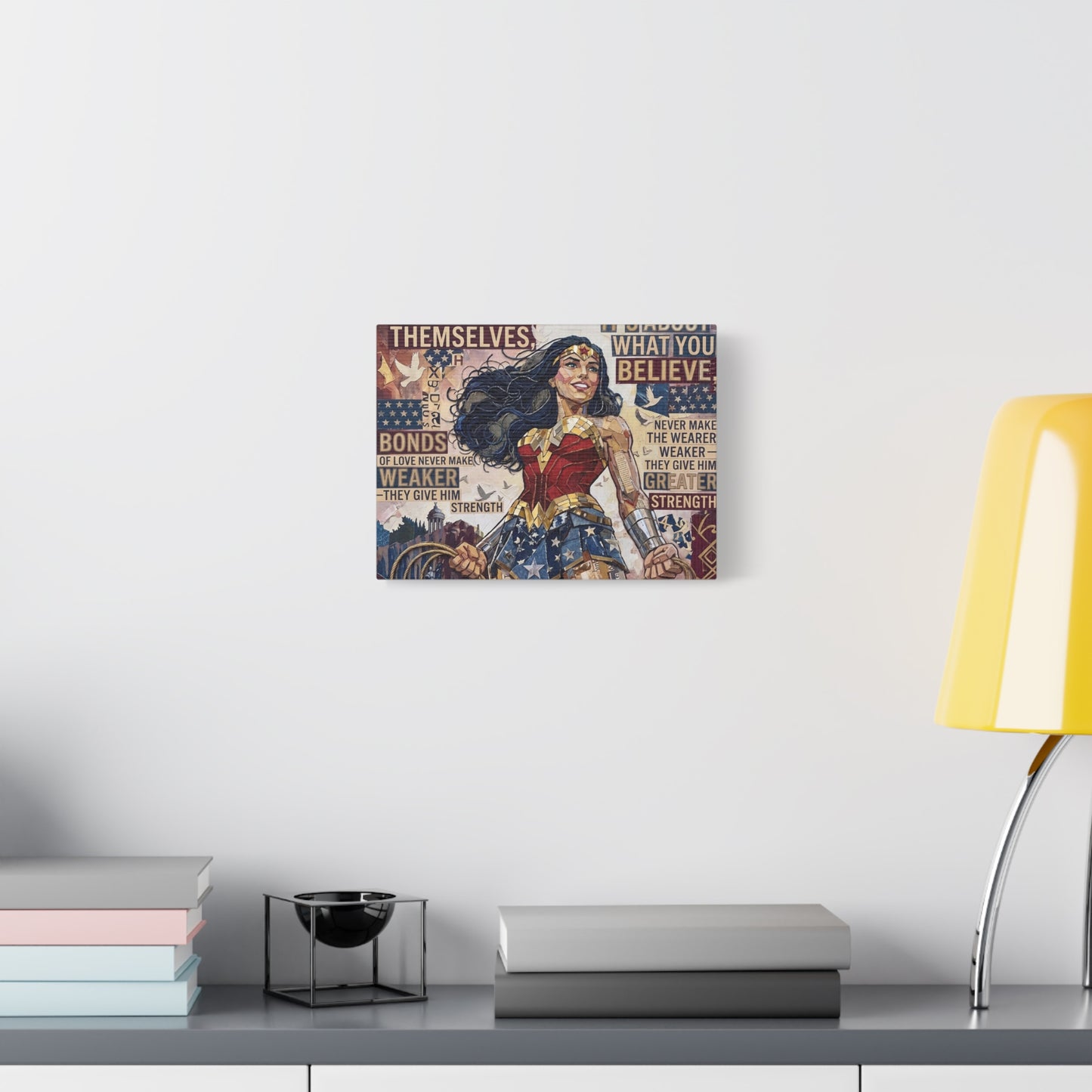 Woman Warrior Canvas Wall Art Print