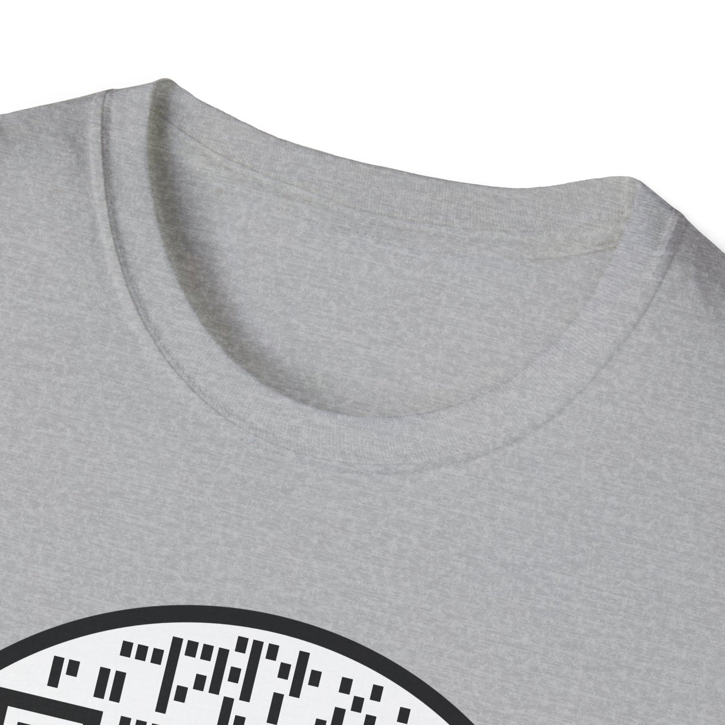 QR Code "Scan Me" T-Shirt — Interactive Novelty Shirt for Events & Gifts