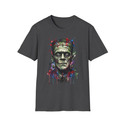 Frankenstein Watercolor Portrait T-Shirt