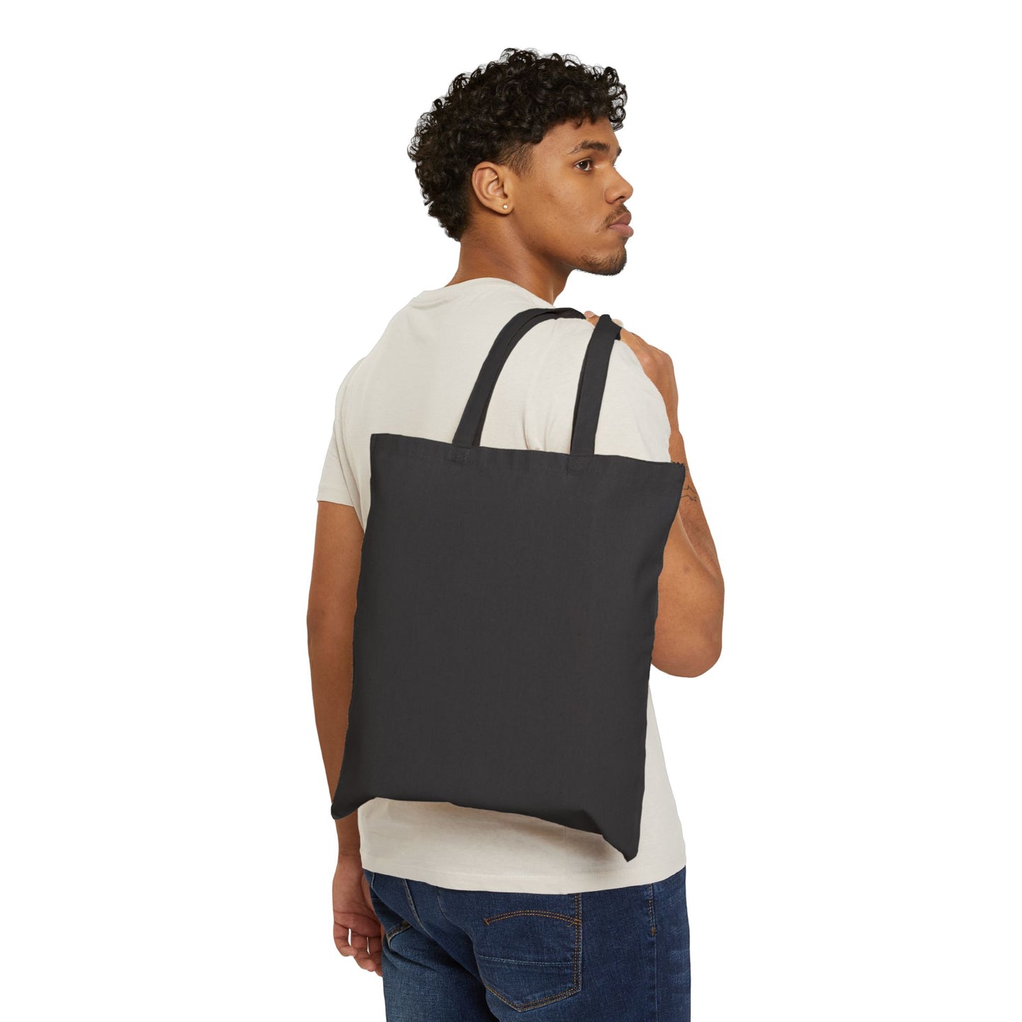 Tote Bag — Retro Rainbow "Fuck Off Please" Canvas Tote