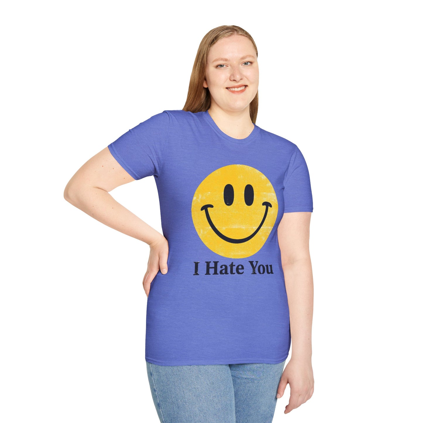 I Hate You Smiley T-Shirt