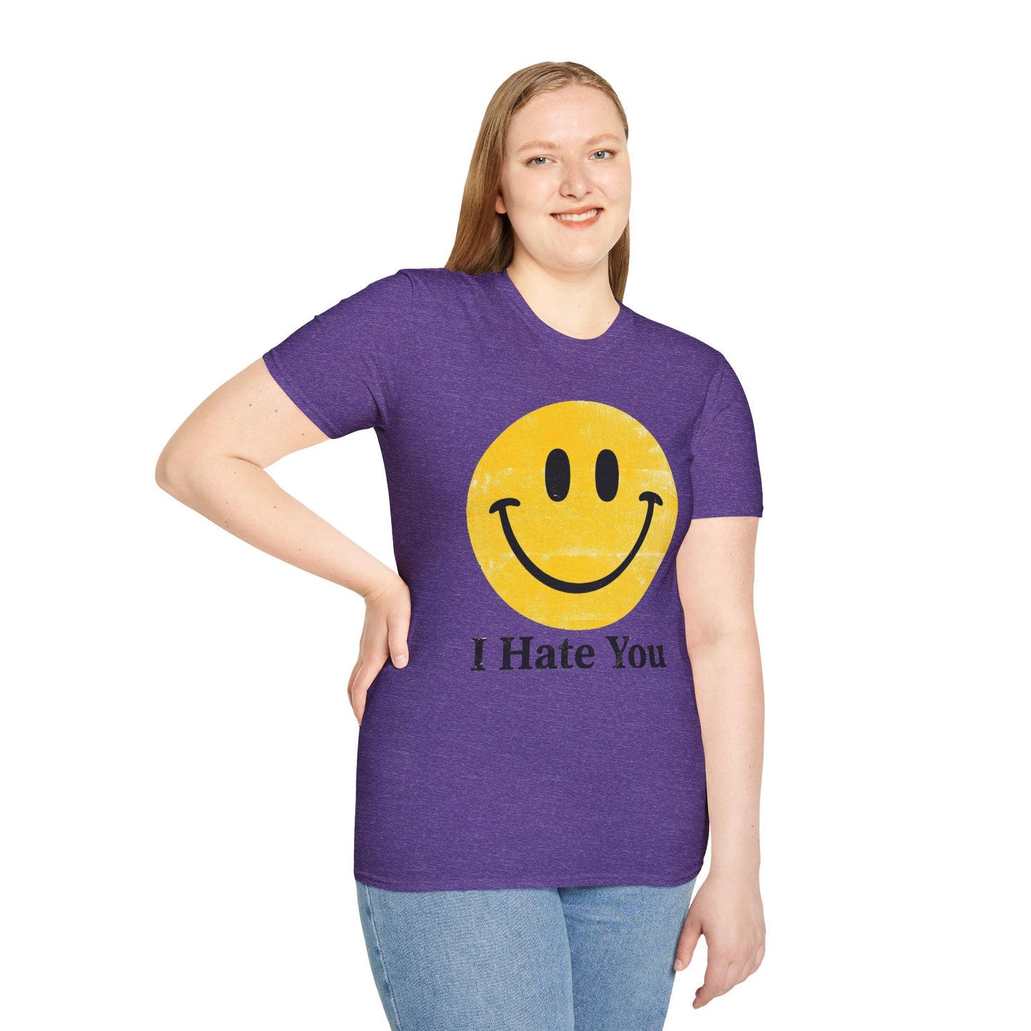 I Hate You Smiley T-Shirt
