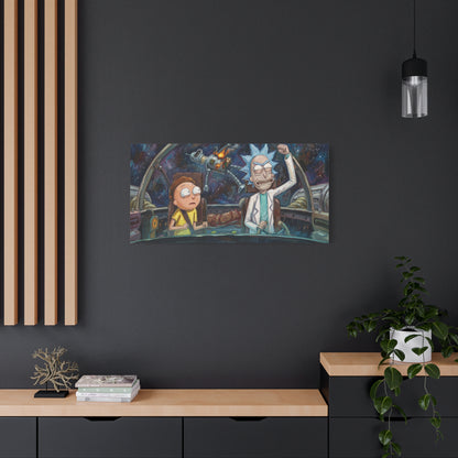 Ricks World 1 Abstract Canvas Wall Art — Matte Stretched 1.25"