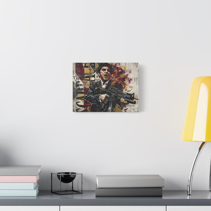 Tony's War Canvas Wall Art Print