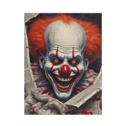 Pennywise Inspired Clown Rolled Posters