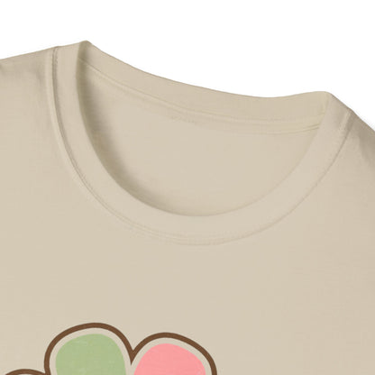 Cool Moms Club T-Shirt — Retro Floral Smiley Tee for Trendy Moms
