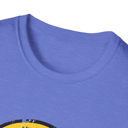 Smokin' Cool Emoji T-Shirt — Retro Grinning Face with Sunglasses & Cigar