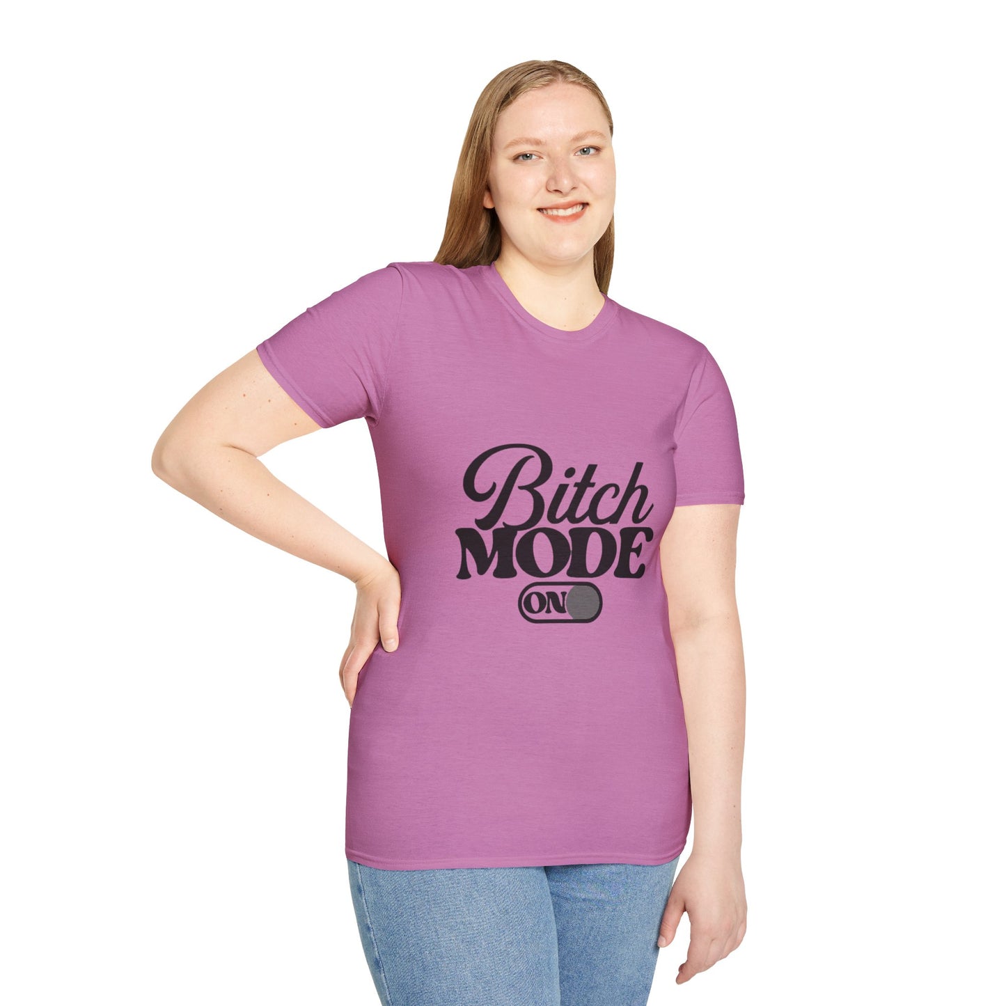 Bitch Mode On T-Shirt — Funny Sassy Graphic Tee for Bold Women