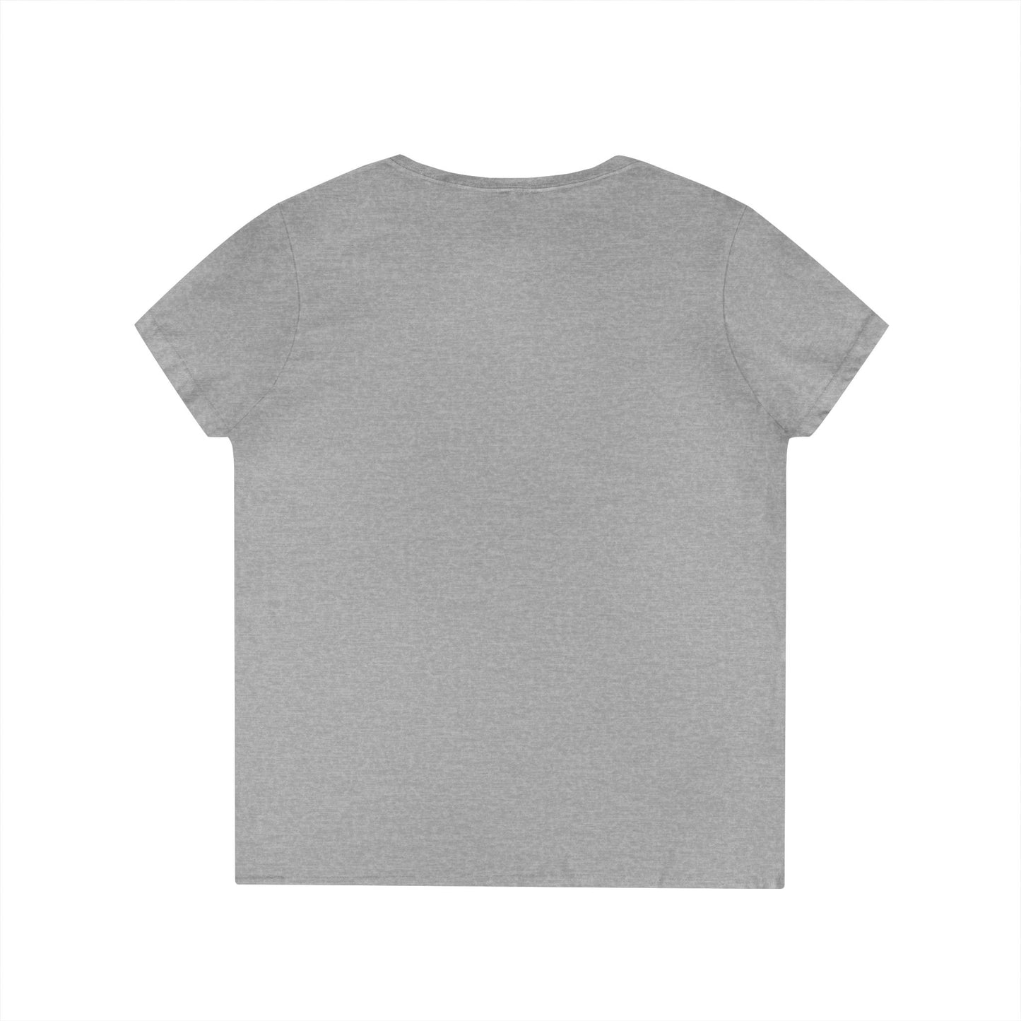 V-Neck T-Shirt — "She's a Cuntry Music Fan" Retro Typography Tee