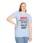 T-Shirt — "MOIST Because At Least One Person You Know Hates This Word" Funny Graphic Tee