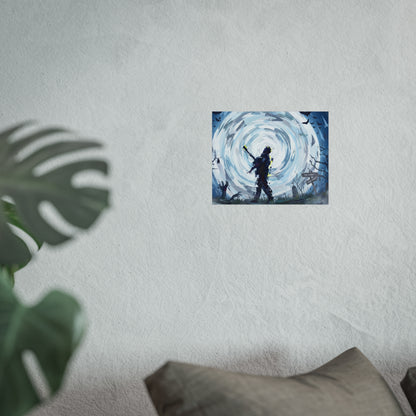 DMB Halloween Fine Art Poster Print — Rock Apocalypse Wall Art