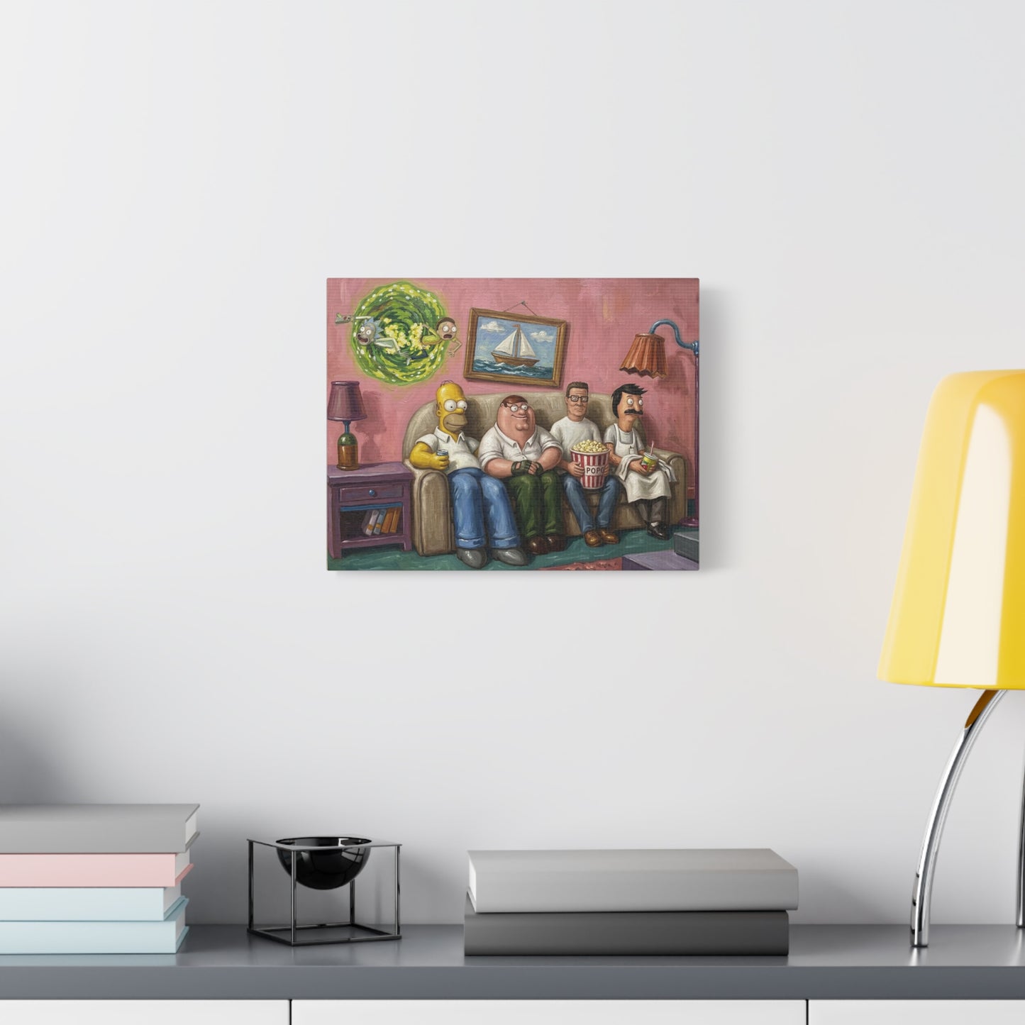 House Guest 2 Canvas Wall Art Print