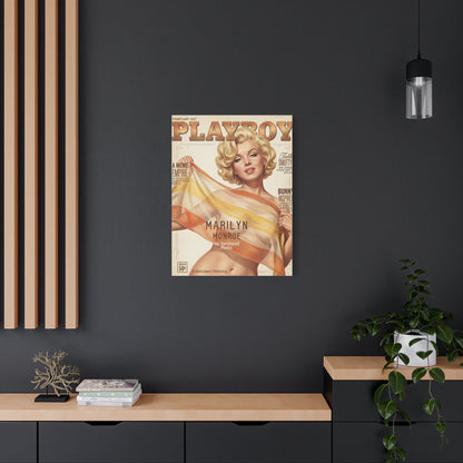 Monroe Portrait Matte Canvas Wall Art, Stretched 1.25"