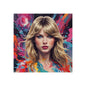 Taylor-Inspired Pop Art Portrait Poster Fine Art Wall Print