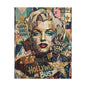 Hollywood Star Portrait Matte Canvas Wall Art, Stretched 1.25"