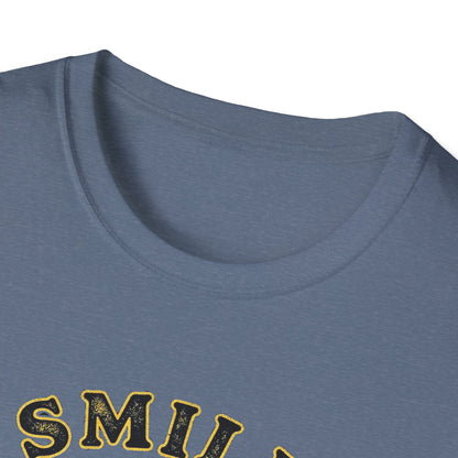 Wine Smile T-Shirt — "Smile I Found Wine" Retro Smiley Tee