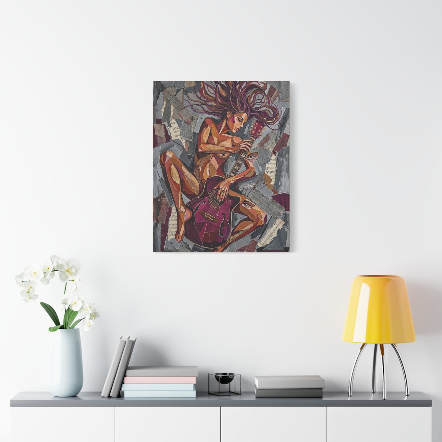 Lady Rock Canvas Art — Matte Stretched Canvas Print