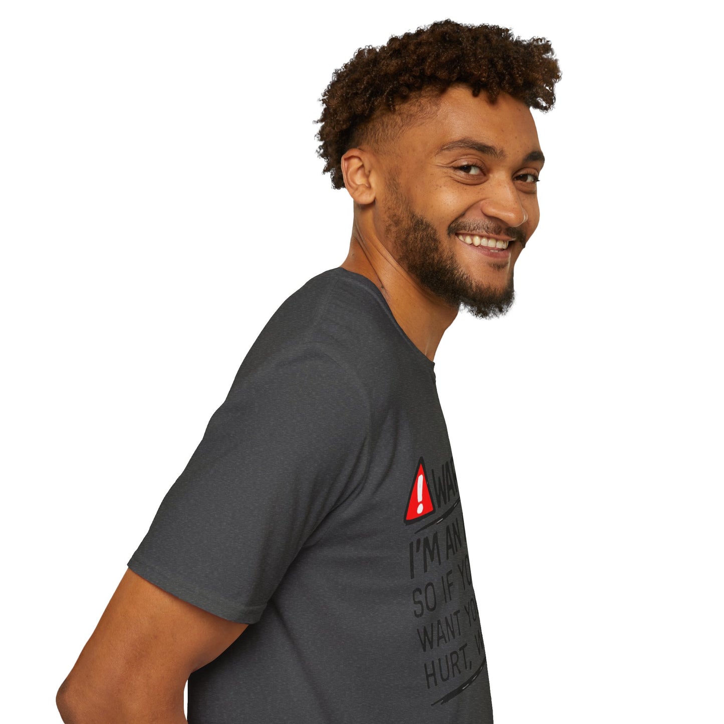 Warning I’m An Asshole T-Shirt – Funny Sarcastic Graphic Tee