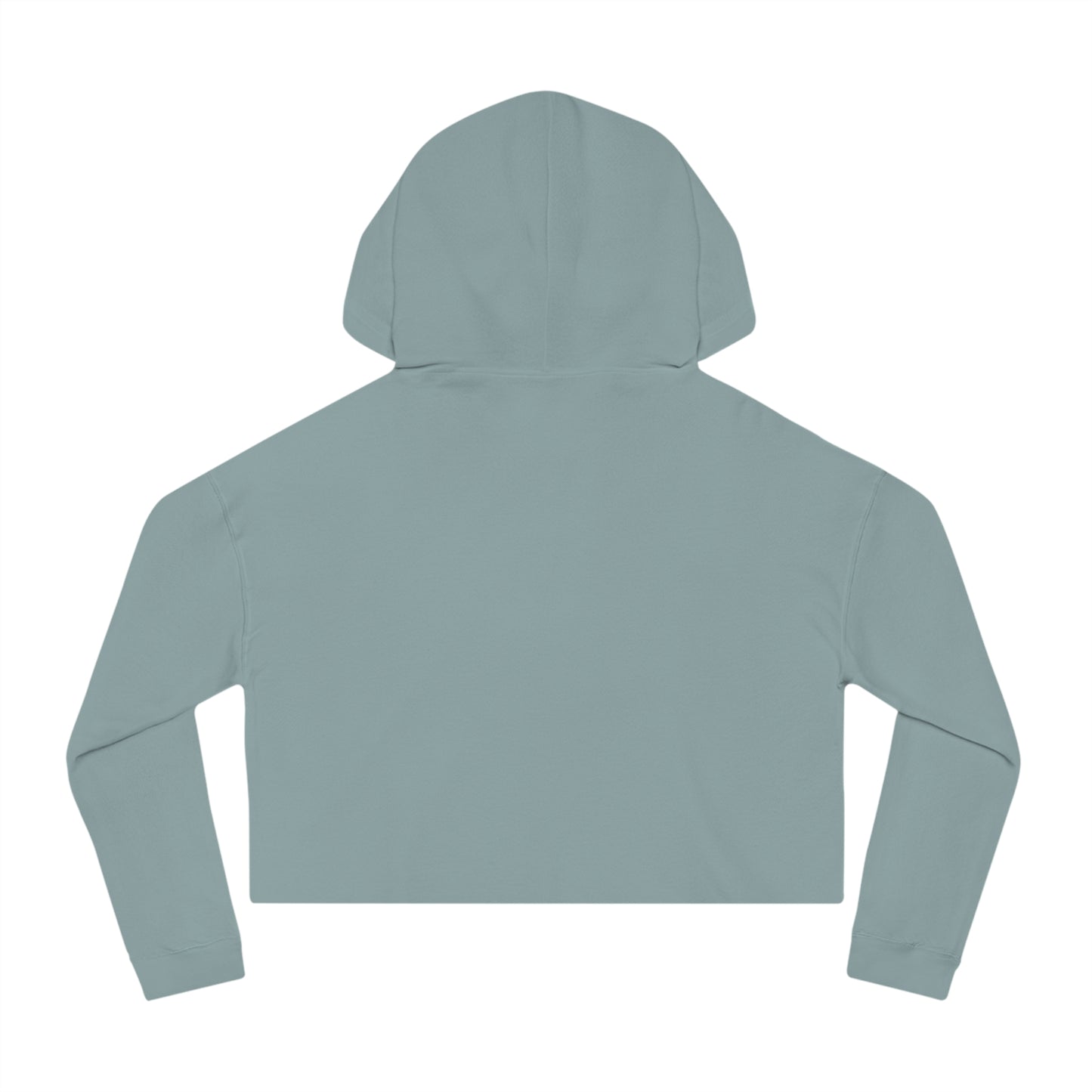 Cropped Hoodie — "Bitch Mode On" Graphic Crop Hooded Sweatshirt