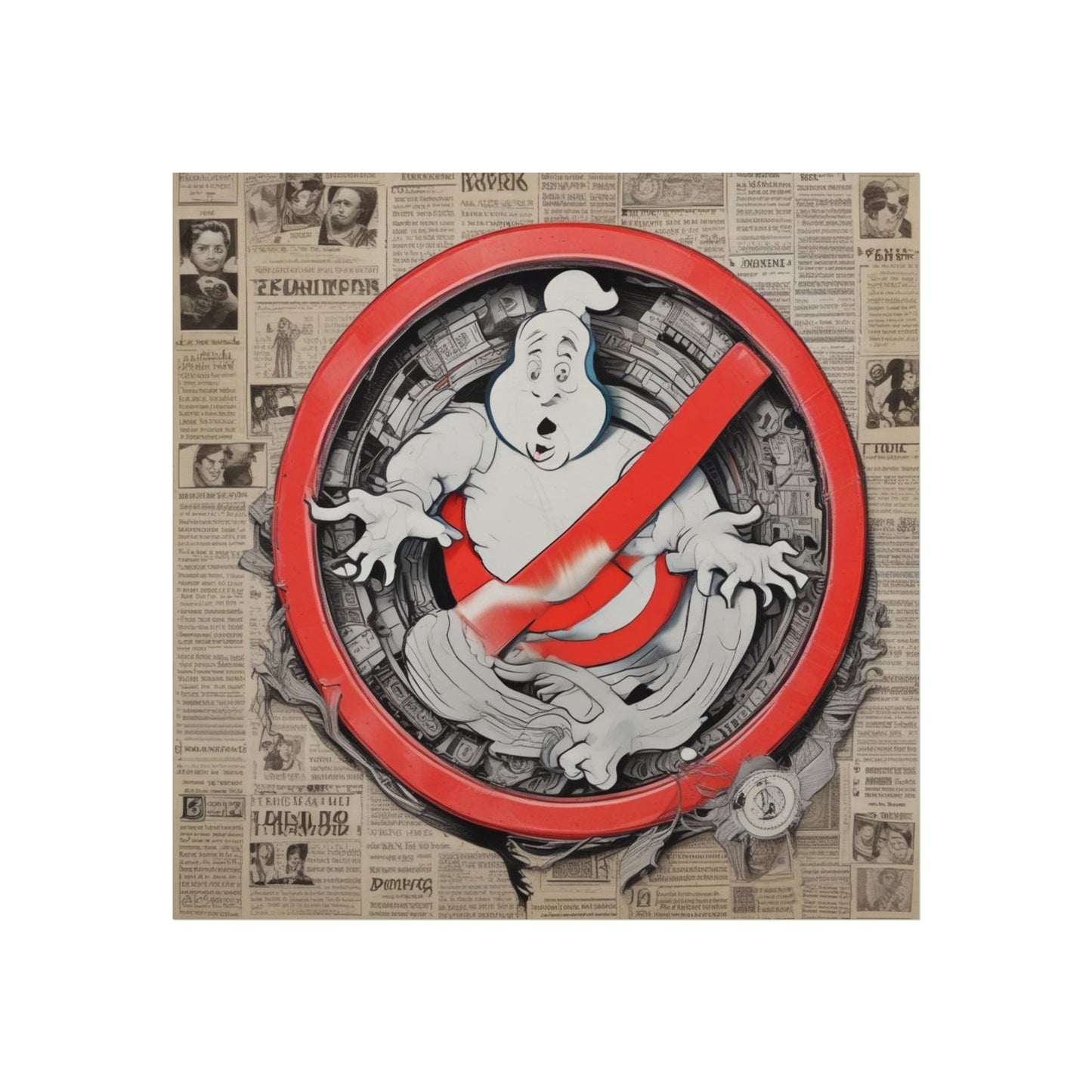 Ghostbusters Fine Art Poster Print