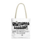 Tote Bag — "Emotional Baggage" Funny Quote Tote with Daisy Vibe