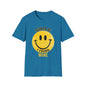 Wine Smile T-Shirt — "Smile I Found Wine" Retro Smiley Tee