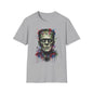 Frankenstein Watercolor Portrait T-Shirt