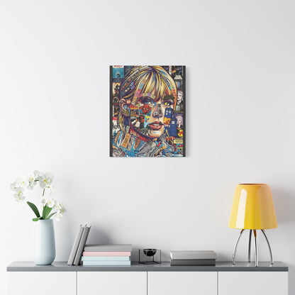 Pop Culture Swift Canvas Wall Art Print