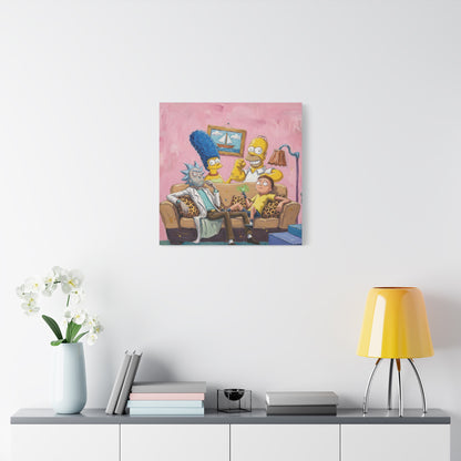 House Guest 1 Canvas Wall Art Print