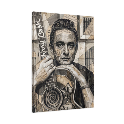 Jerry Portrait Matte Canvas Wall Art, Stretched 1.25"
