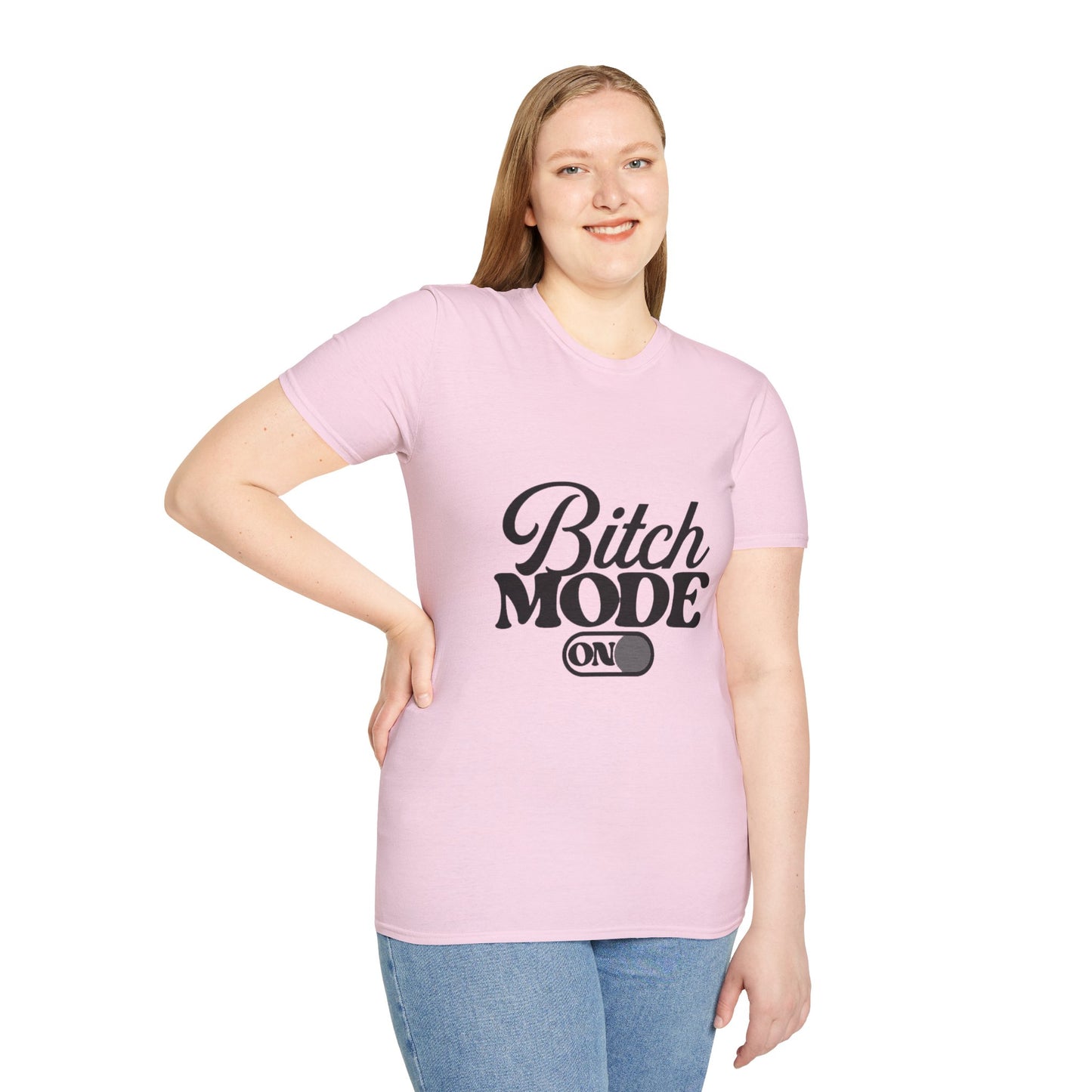 Bitch Mode On T-Shirt — Funny Sassy Graphic Tee for Bold Women
