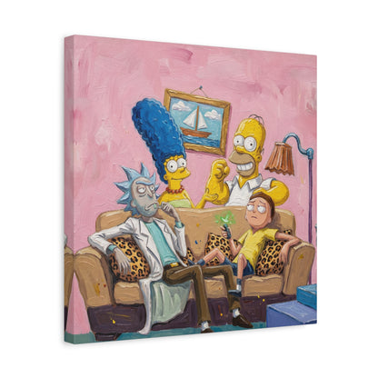 House Guest 1 Canvas Wall Art Print