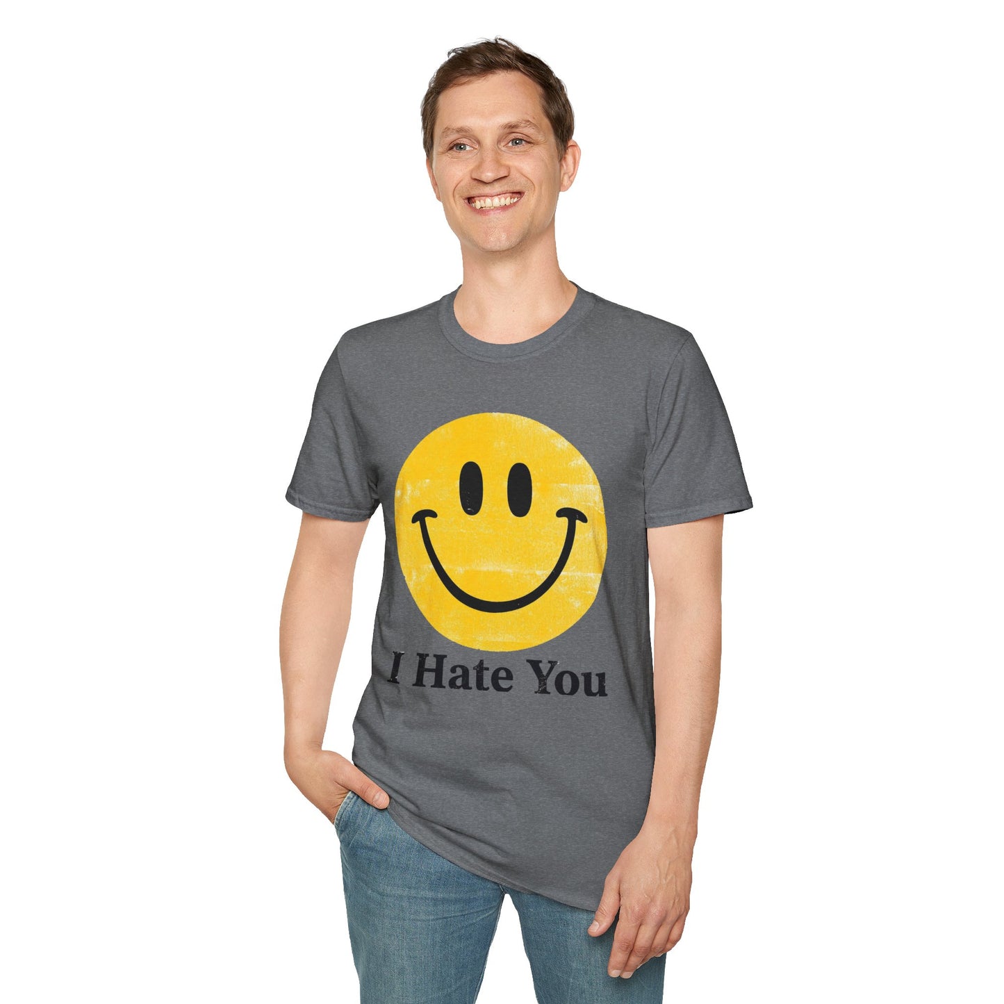 I Hate You Smiley T-Shirt