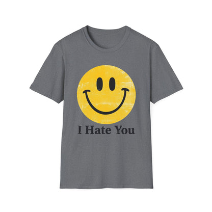 I Hate You Smiley T-Shirt