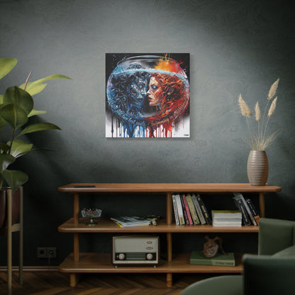 Two Lost Souls Canvas Art — Matte Stretched Canvas Print