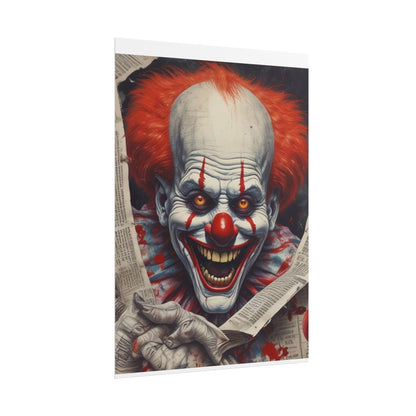 Pennywise Inspired Clown Rolled Posters