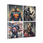 Zombie Heros Canvas Wall Art Print