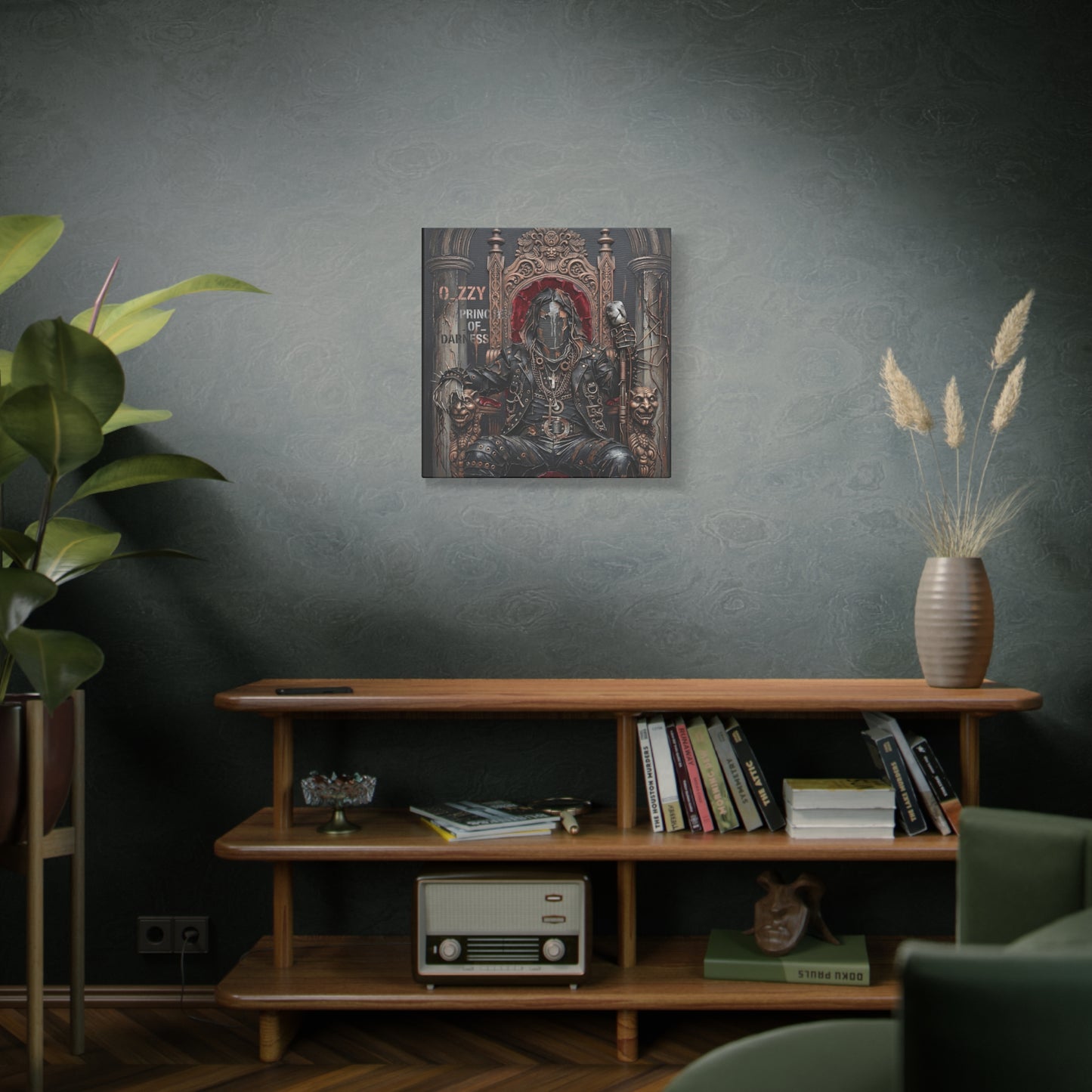 Prince Of Darkness Canvas Art — Matte Stretched Canvas Print