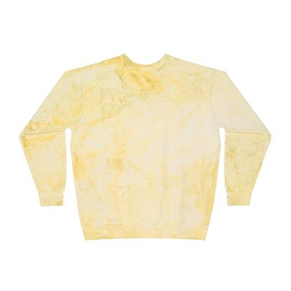 Happy Free Confused and Lonely Tie-Dye Crewneck Sweatshirt