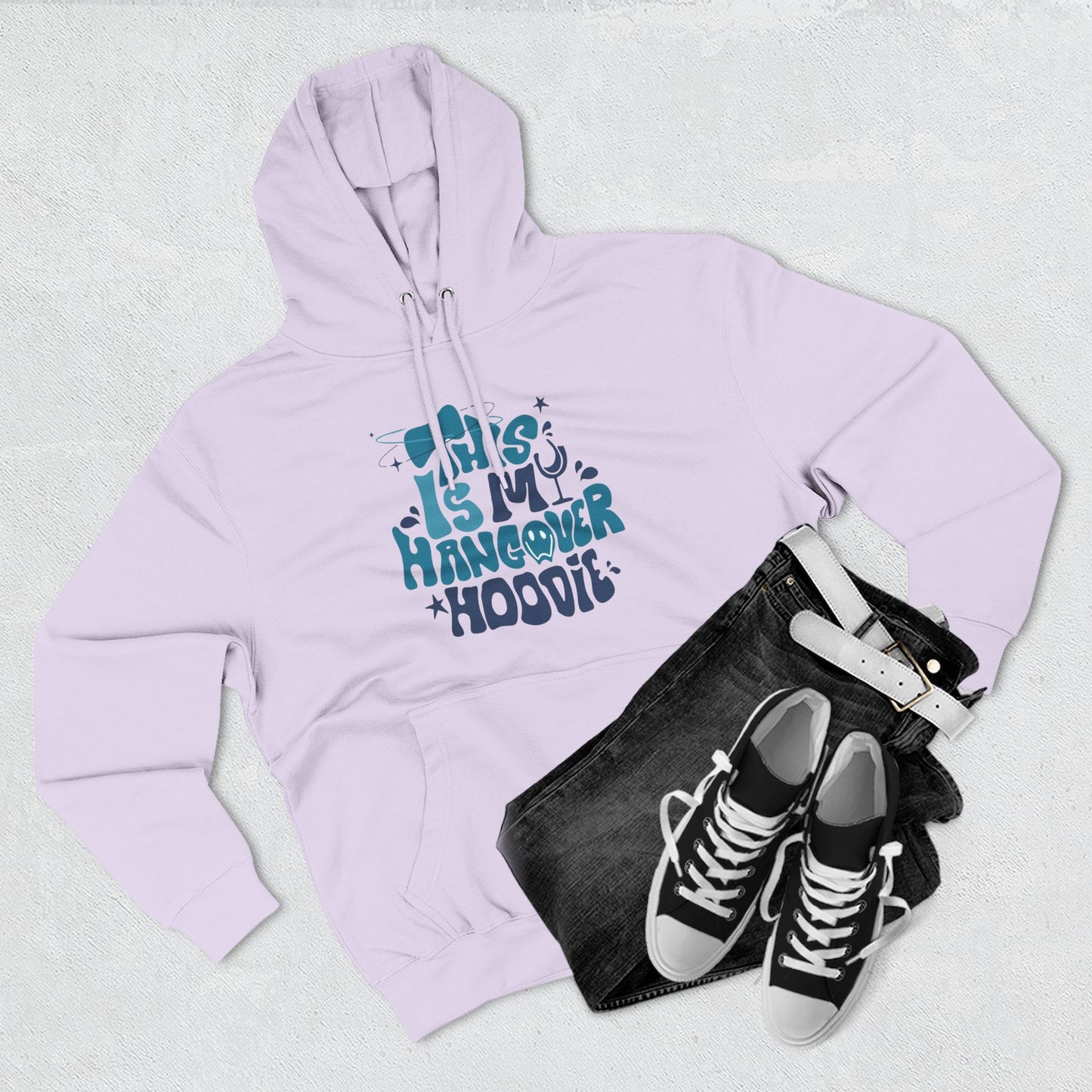 Hangover Hoodie – "This Is My Hangover Hoodie" Graphic Pullover