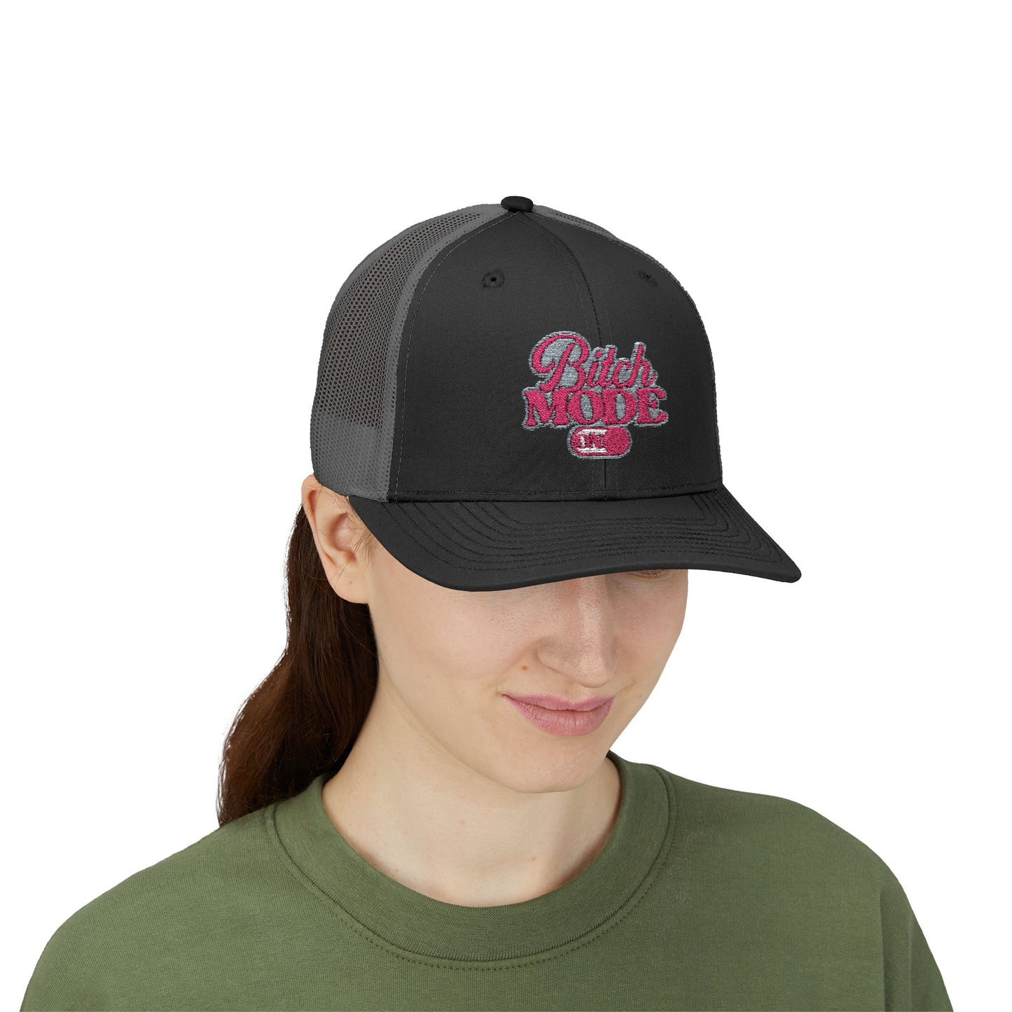 Bitch Mode Snapback Trucker Cap