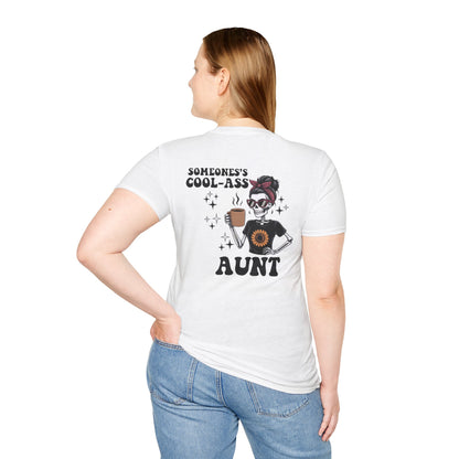 Cool Aunt Club T-Shirt — "Someone's Cool-Ass Aunt" Graphic Tee