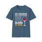Wine Lover T-Shirt — "Of Course Size Matters No One Wants A Small Glass Of Wine"