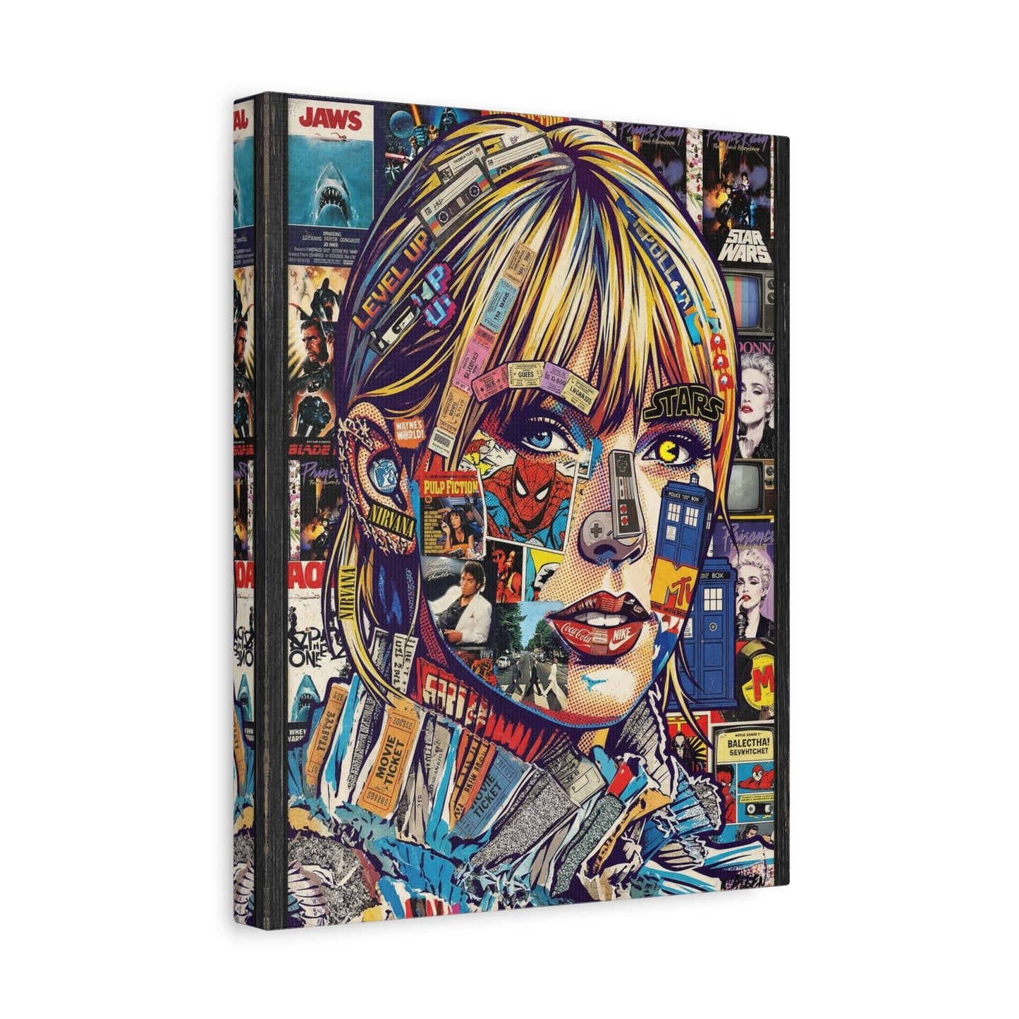 Pop Culture Swift Canvas Wall Art Print