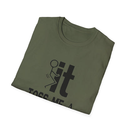 Funny 'Toss Me a Beer' T-Shirt – Beer Toss Party Tee